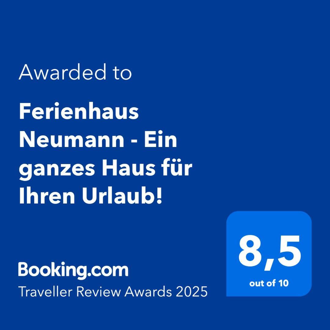 Ferienhaus Neumann - Ein Ganzes Haus Fuer Ihren Urlaub! Hessenburg 外观 照片